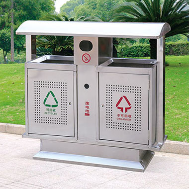 不鏽（xiù）鋼垃圾桶