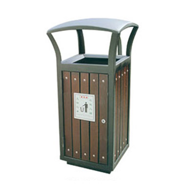 鋼木垃圾桶（tǒng）